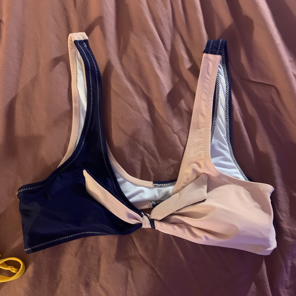 bikini top color split